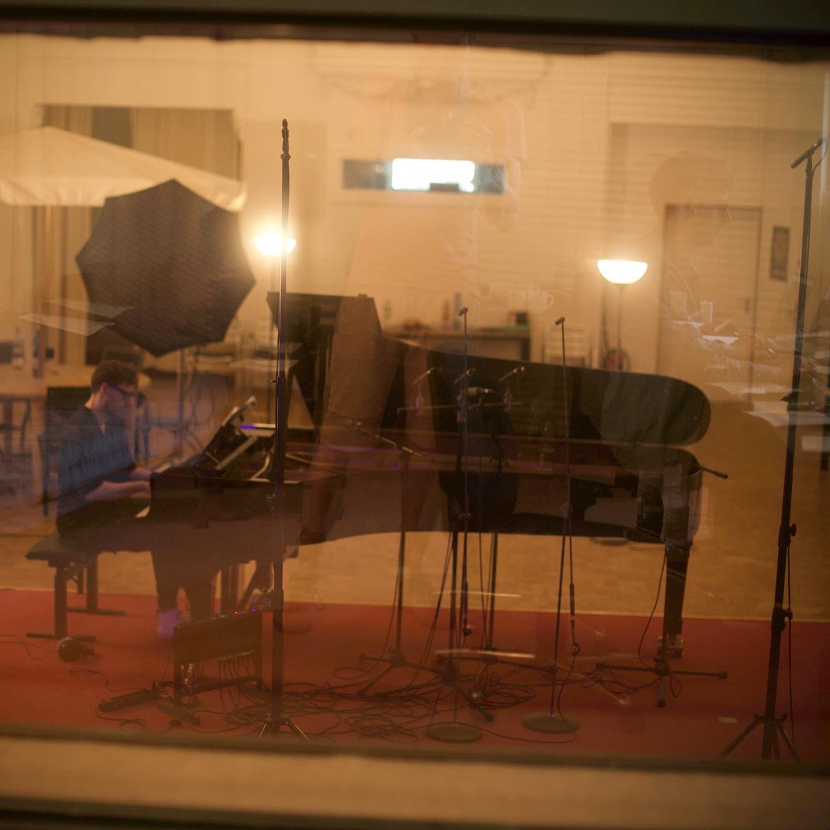 Months of collecting, writing, starting again, and finally finding my music on the piano are packed in four days. #newalbum #recording #soon