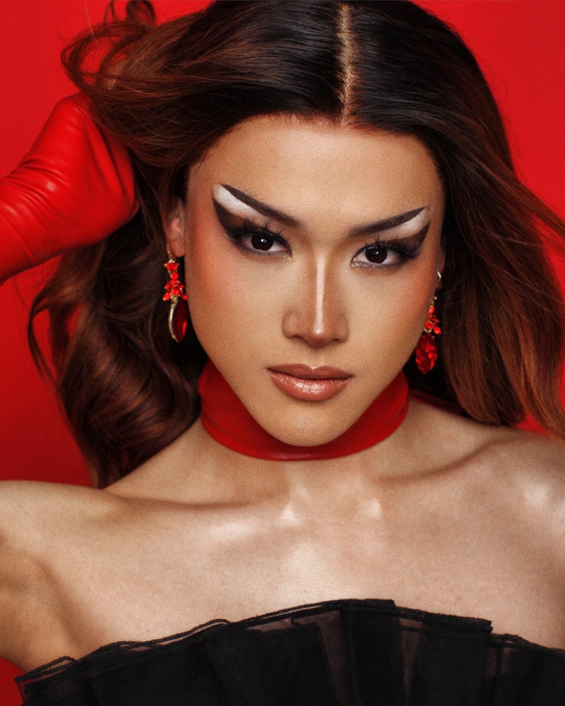 Our newest Eyeshadow Palette, Themme Fatale was created to celebrate &amp; honor drag culture while offering on-the-go glam for him, her, them, everyone ❤️‍🔥 Snag yours before they’re gone at fluide.us