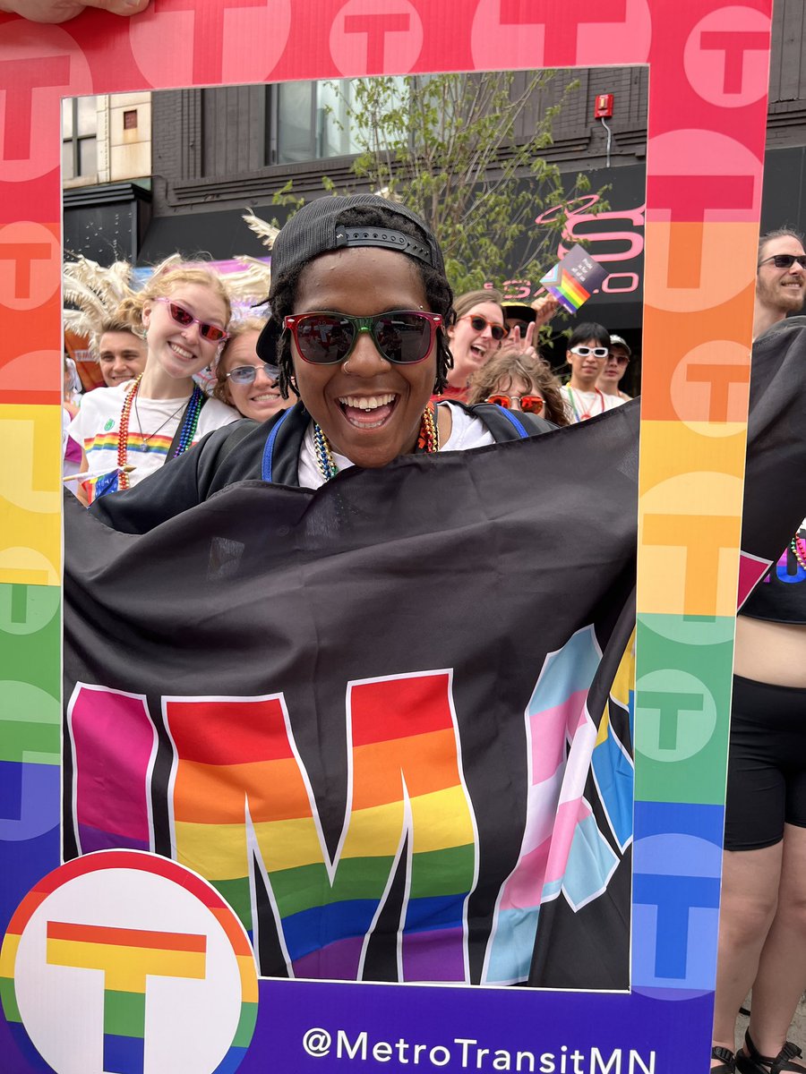 MetroTransitMN's tweet image. Thank you for riding with us! #metrotransitmn #Pride2022