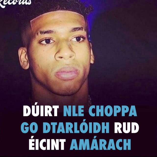 rapcheoI's tweet photo. Dúirt NLE Choppa go tarlóidh rud éicint amárach ‼️😳 https://t.co/8QXlxxja5l