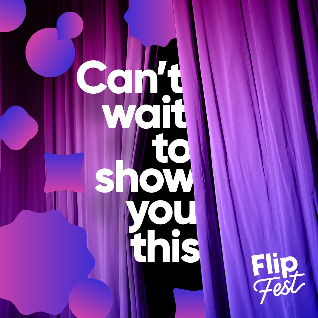 We're so close. #FlipFest