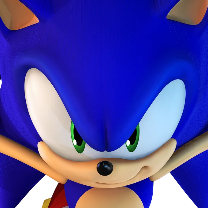 solo render from my 31st anniversary fanart

it's pretty challenging to render sonic from the front and have it look good 