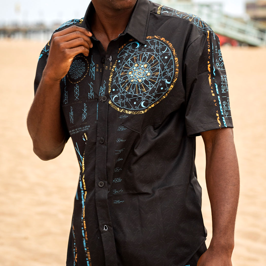 We_Are_Lunafide's tweet photo. Step into summer'22 with style.🤙 Introducing the 9 Worlds Button up Shirt ⚡️
#Wearableart #Nineworlds #Nightedition #Norsemythology #Apparelbrand #Artistdrivenapparel #Vikingart #Vikingartist #Lunafide #Streetwear https://t.co/uI3MOFCAd6