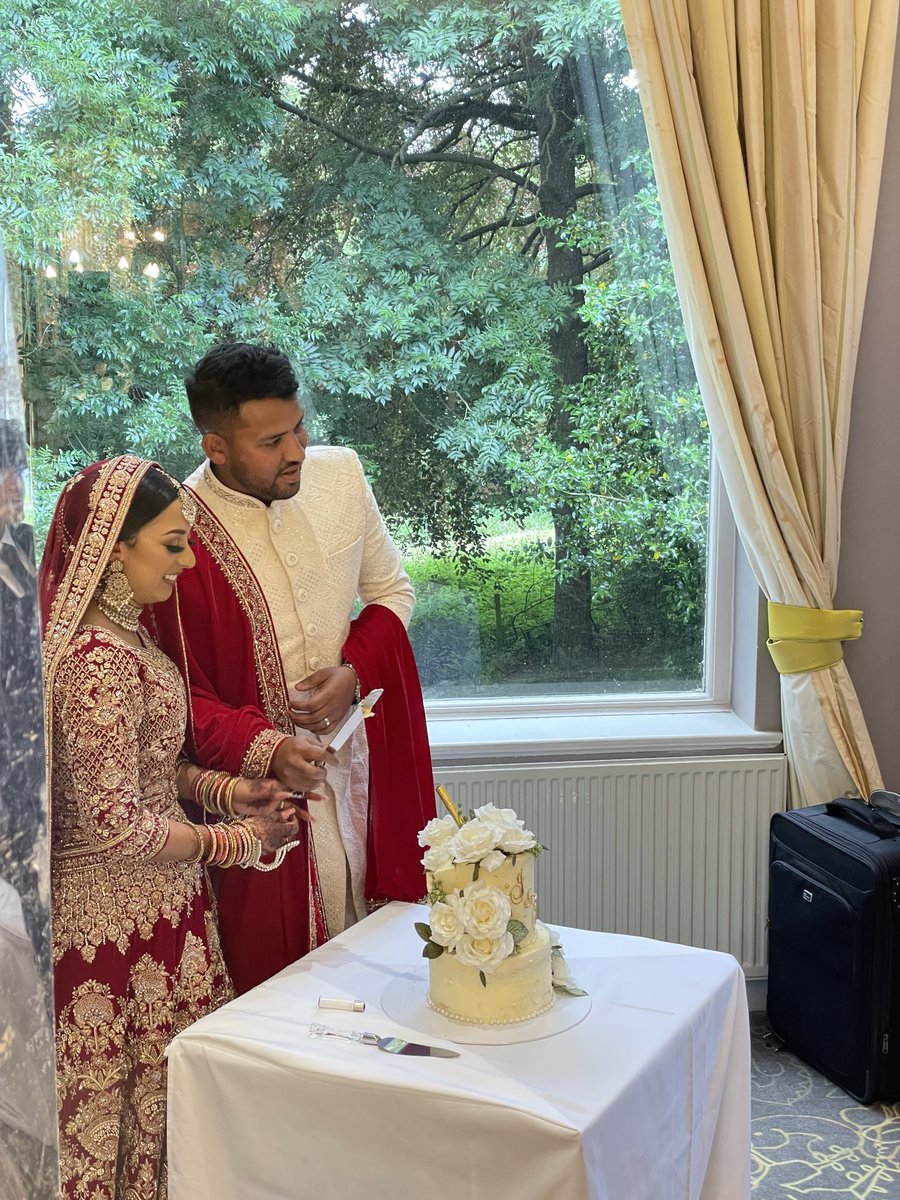 ⁦<a href="/SwardestonCC/">Swardeston CC</a>⁩ Wonderful to share Tahmid and Jarin’s day