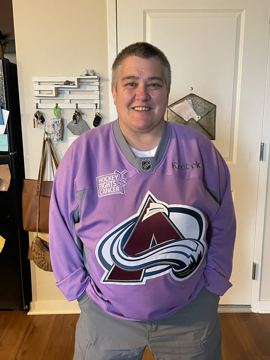 What you wear when marching with @REI in the Pride parade the same day @Avalanche are playing. #GoAvsGo #StanleyCup #reiemployee