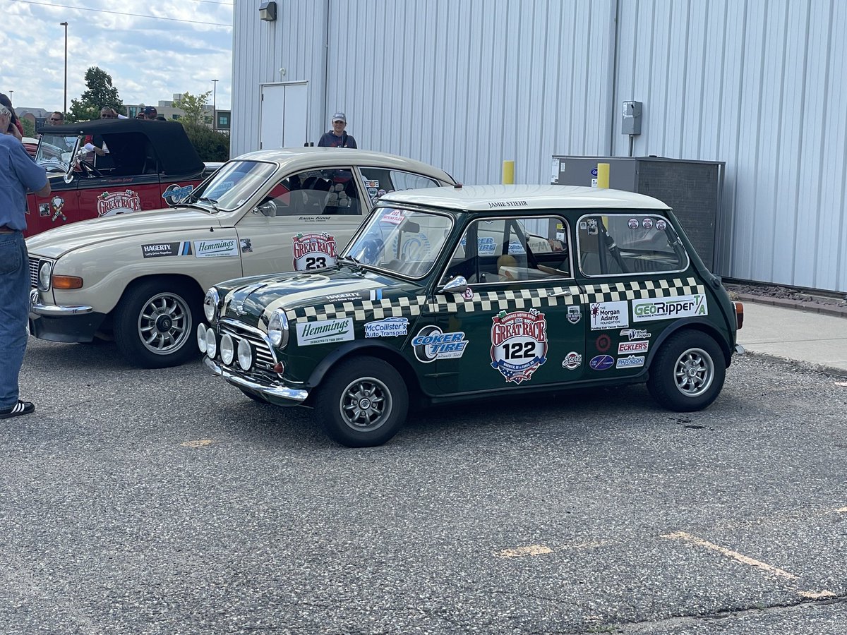 IntrepidAutoist's tweet image. We finished!  Just waiting to hear in to town after lunch for the Park Ferme