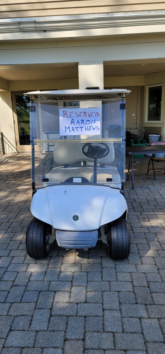 As the 2022 Lima City Men’s Golf Tournament nears an end today, I want to thank a man who has been a huge part of this event for many years… Aaron Matthews. Thanks buddy!