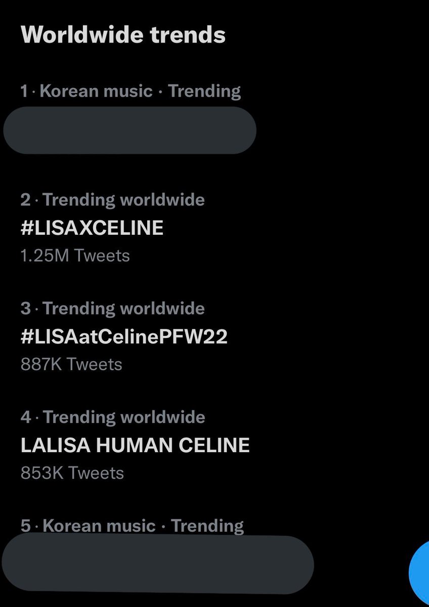 forlalisa_th's tweet photo. อีก 2 แสนเท่านั้นค่ะทุกคน เราจะได้ไป next goal แล้วววว

■■■■■■■■□□ 80% 
[1M tweets for all tags]

LALISA HUMAN CELINE 
#LISAatCelinePFW22
#LISAXCELINE https://t.co/WZKJdRZJp0