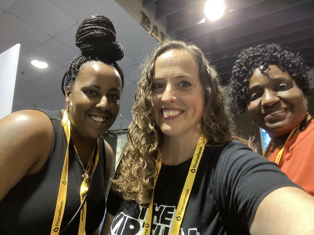 Running into more <a href="/IamCPS/">I Am CPS</a> educators already!  
If you’re around, come see me in the ARVR Playground 1:30-2:30 at table 3!  
Good to see you <a href="/sowders_jamie/">Jamie Sowders</a> &amp; <a href="/KeepCalmSTEAMon/">Kyle Holloway</a>!! 
 #ARVRinEdu #ARVR4Littles #ISTELive #ISTE22 #ISTELive22