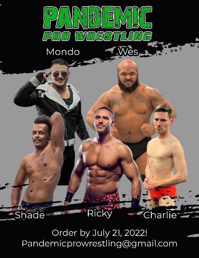 pandemicprowres's tweet photo. Order a custom wrestling match by July 21! We have 2 new wrestlers: Kaitlin (pink) &amp; Mandie (leopard). Email us to order! https://t.co/wSWbjHWmDG