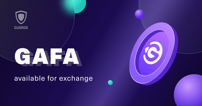 GuardaWallet's tweet photo. #GAFA aims to utilize the future of #GameFi experience with the help of #Gafala game to be released soon 🔥

However, you can already manage and exchange @gafaExperience's native $GAFA #BSC token on web and desktop Guarda 🎮

Create a safe non-custodial @BNBCHAIN wallet now ⬇️