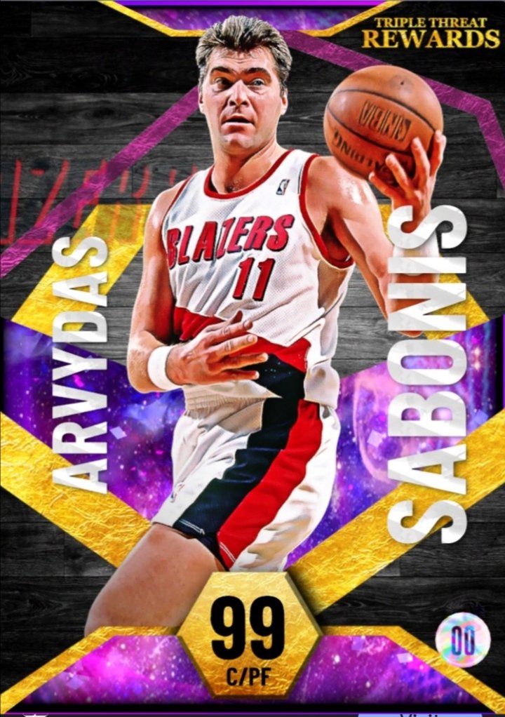 LloydCcfc's tweet photo. I Just got this in a Triple threat offline game 🏀😎@NBA2K_MyTEAM https://t.co/rwu4W7hfOG