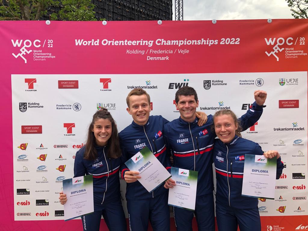 Ils l'ont fait ! 🤩

6ème place sur ces championnats du monde de relais sprint pour nos Français 🇫🇷

#orienteering #coursedorientation #woc2022 
<a href="/IOForienteering/">IOF Orienteering</a> <a href="/Sports_gouv/">Ministère des Sports 🇫🇷</a>