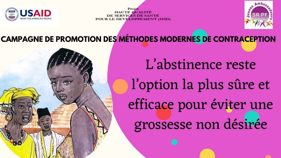 IYAFP_Guinee's tweet photo. L'abstinence reste l'option la plus sûre et efficace pour éviter une grossesse non désirée
#UtilisonPF
#USAID_HSD https://t.co/U5mY1jQtyY