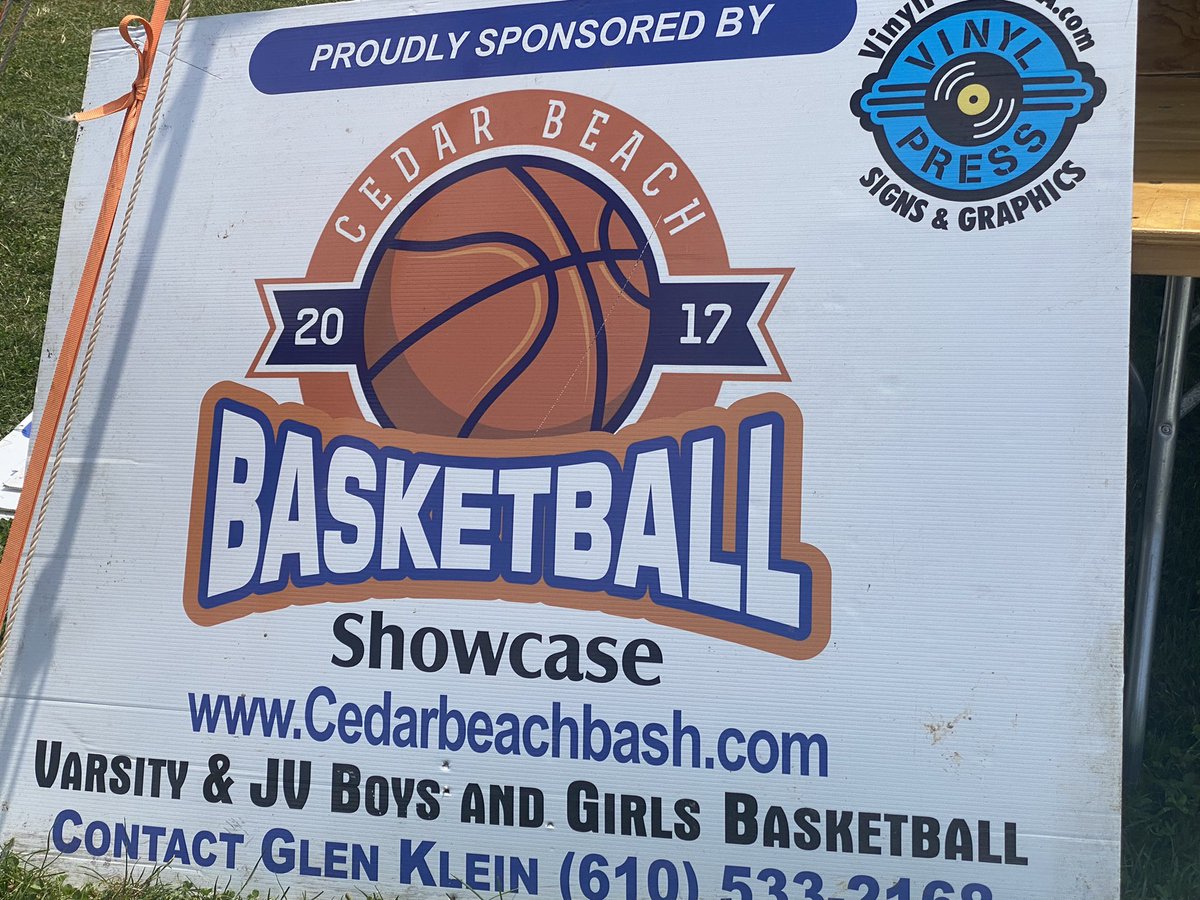 TaraFlowers22's tweet photo. ☀️Beautiful day for some bball! On your the chip! 🔵🟡🏀 #notcoaching 🤣 @CoachMFlowers #cedarbeach @PAVEBasketball https://t.co/yuvlYoFKDm