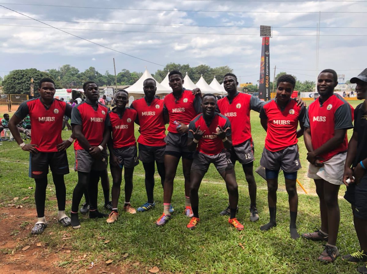 MubsRugbyClub's tweet photo. Many thanks to our fans for cheering the lads on all through the games. Kudos to @UgandaRugby @UgCentralrugby for organising a success 7s Series. Congratulations to @RhinosRugbyUG and @SailorsRugby for their wins. We come back stronger in the next series 💪 #URUCentral7s https://t.co/CWkqs2C6IJ
