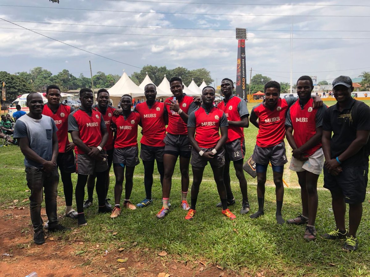 MubsRugbyClub's tweet photo. Many thanks to our fans for cheering the lads on all through the games. Kudos to @UgandaRugby @UgCentralrugby for organising a success 7s Series. Congratulations to @RhinosRugbyUG and @SailorsRugby for their wins. We come back stronger in the next series 💪 #URUCentral7s https://t.co/CWkqs2C6IJ