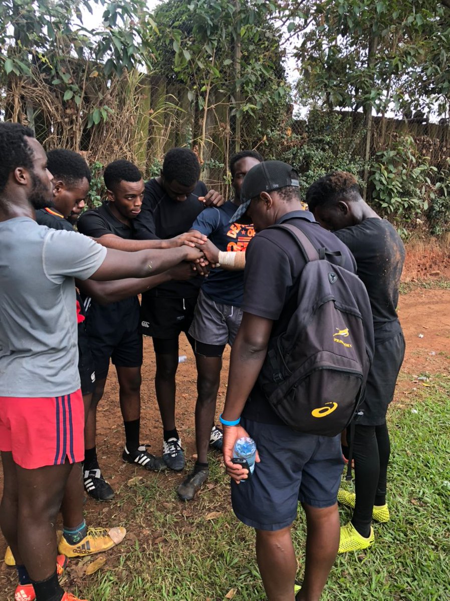 MubsRugbyClub's tweet photo. Many thanks to our fans for cheering the lads on all through the games. Kudos to @UgandaRugby @UgCentralrugby for organising a success 7s Series. Congratulations to @RhinosRugbyUG and @SailorsRugby for their wins. We come back stronger in the next series 💪 #URUCentral7s https://t.co/CWkqs2C6IJ