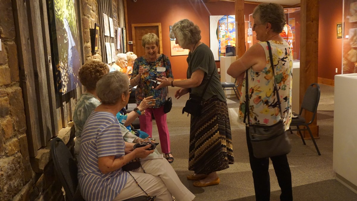 So grateful to those Tigers who joined our WHS Alumni Art Show Reception yesterday! We look forward to seeing them each year for the this special show that celebrates the talent Wewoka has produced throughout the years.