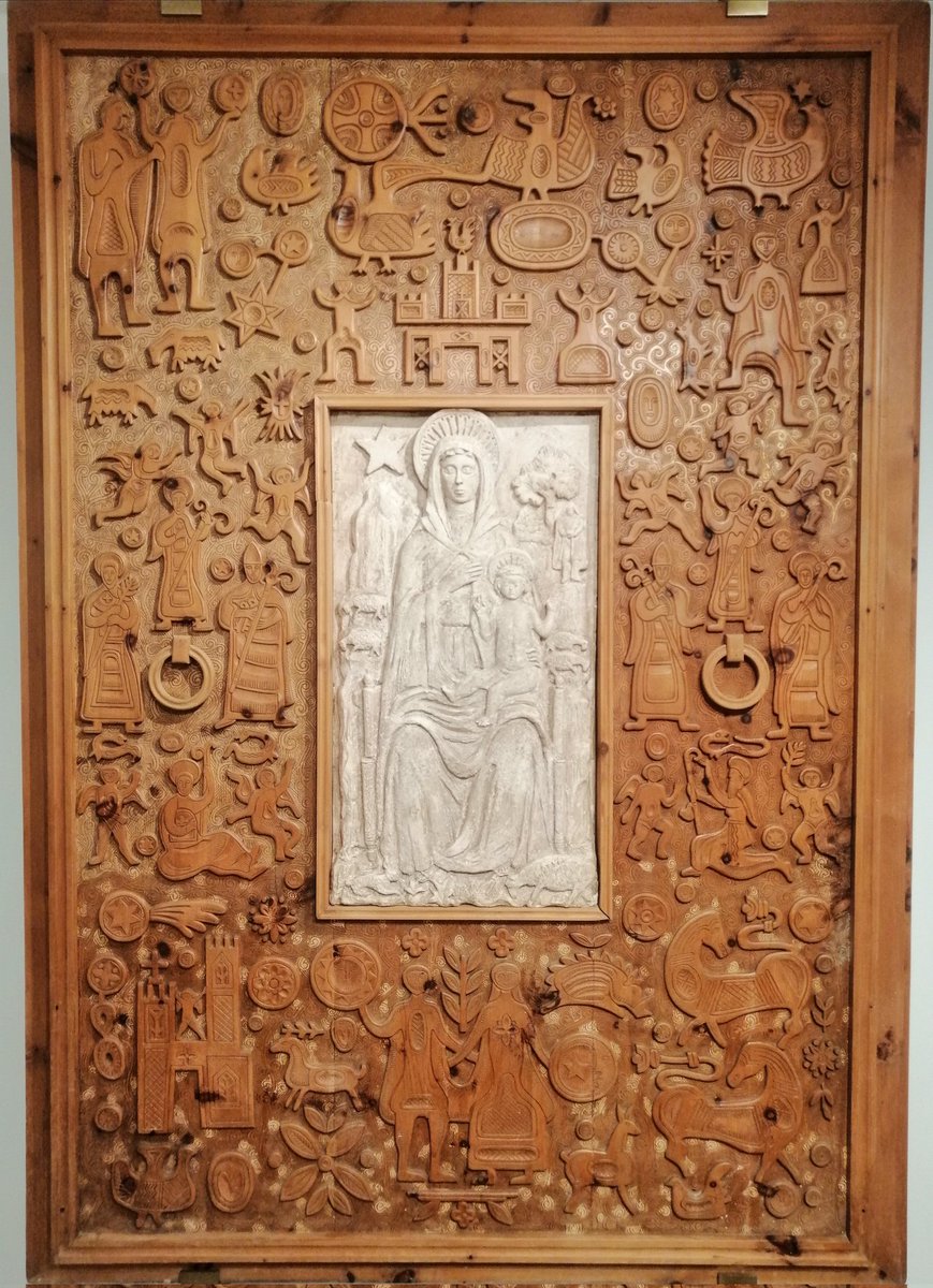 Caterina_Sanna's tweet image. Modello per il portale della Chiesa della Solitudine (1953) di
#EugenioTavolara

#SpazioIlisso
#Nuoro Sardegna