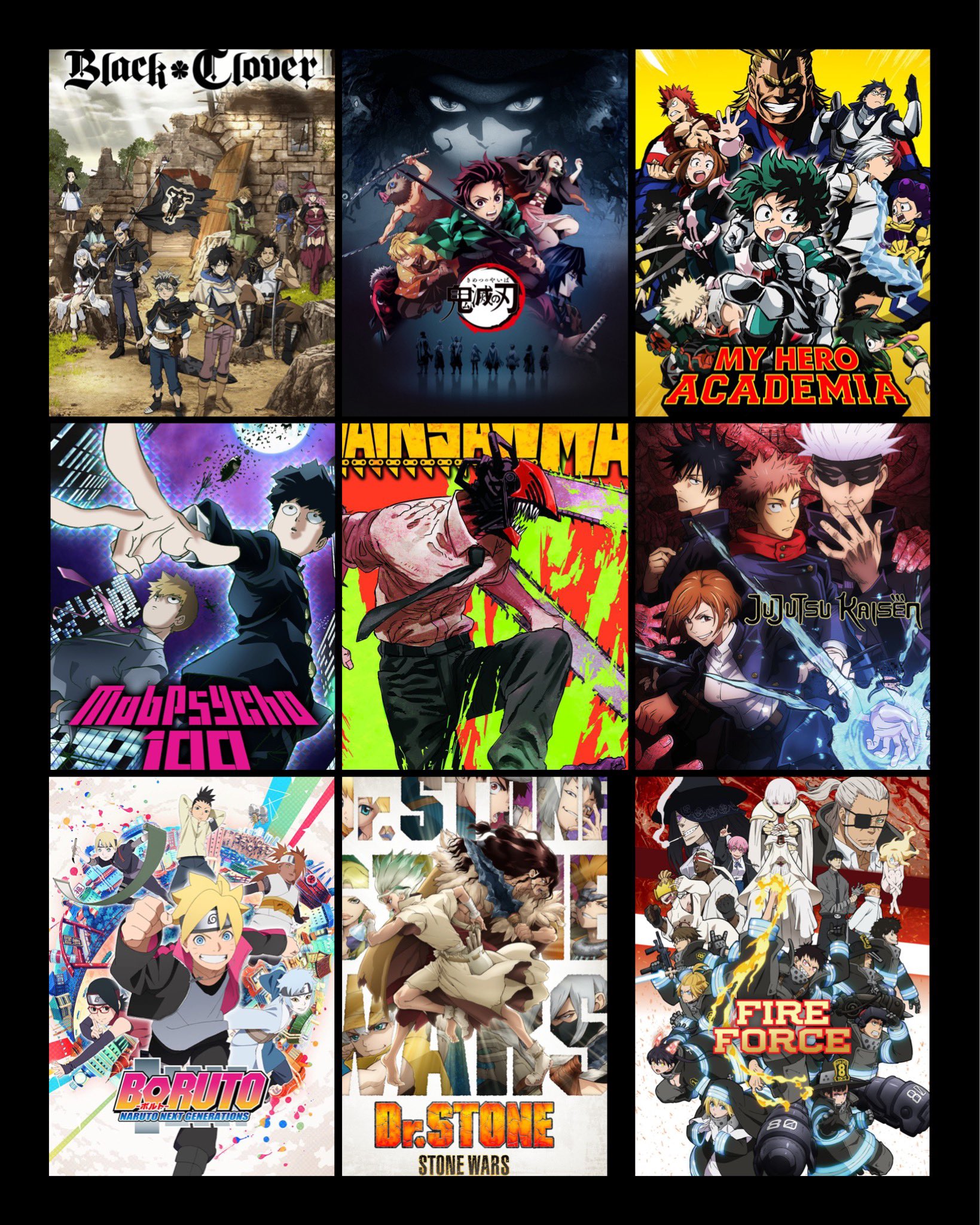 Demon slayer is the king of new gen big 3 #anime #demonslayer