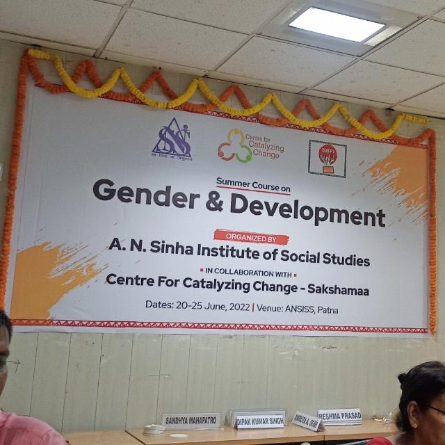 varshachirps's tweet photo. Summer course on Gender and Development at #ANSISS @Sandhya78394615 in collaboration with @c3_india @Anamikapri 
It was such an enriching experience with eminent scholars - @priyam_manisha @hashiyaarai @ManishKJha1908 @amruta6soni @ShubhSwain @Najunoonnapari to name a few. https://t.co/4g2hIOhz4z