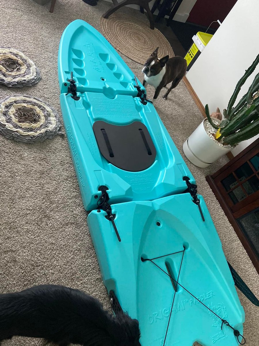 OrigamiPaddler's tweet photo. Tracy is ready for summer! 

Warm weather, beautiful water, and happy days await you on your Origami. We can't wait to see you all out on the water. https://t.co/fTD4trSHul