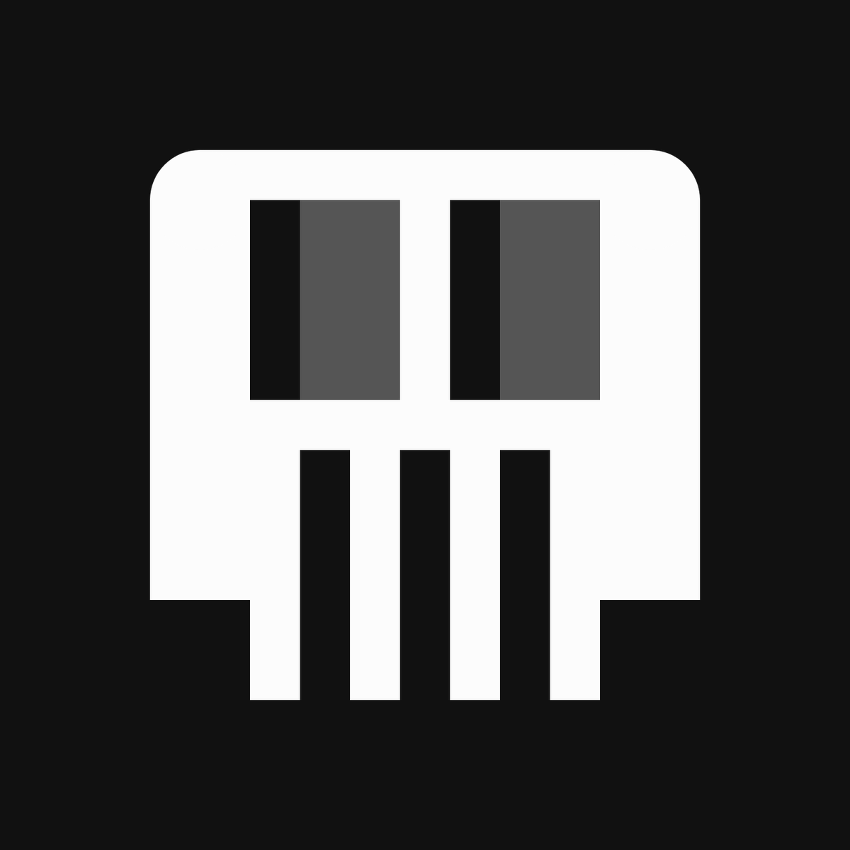 LargeNFT's tweet photo. #NewProfilePic SMOLSKULL # 879 @fx_hash_ @mknol https://t.co/wUuVObyr9U