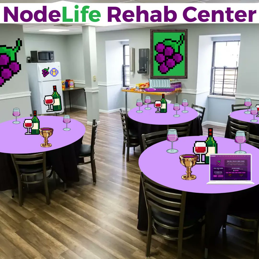 grape_finance's tweet photo. Everything was simple in node season... 

Thankfully we watched to see what was working and what was not. This is why we use a variable APR node system in conjunction with a seigniorage protocol. 

For many we've become the #nodelife rehab center 😅

#AVAX #Avalanche #nodearmy https://t.co/EuVydHDhnI