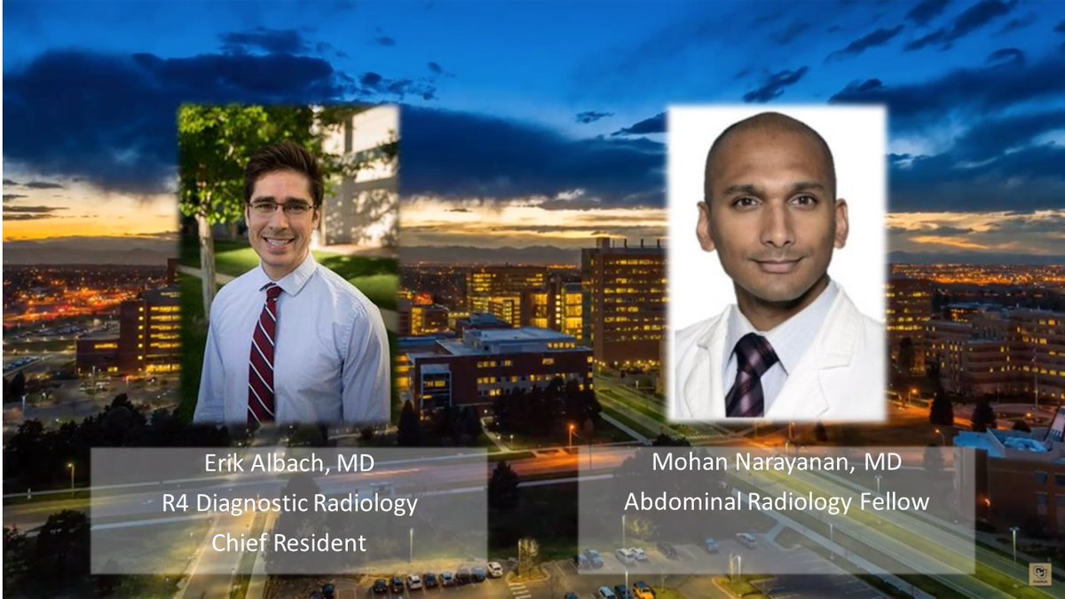 Congratulations to Dr Erik Albach for the <a href="/CURadiology/">CU Radiology</a>  Resident Teaching award and thank you for a fantastic year as Chief Resident!
The Fellowship Teaching award goes to Dr. Mohan Narayanan, Abdominal Imaging fellow. Congratulations!
<a href="/curadresidents/">CU Radiology Residents</a> <a href="/CUMedicalSchool/">CU School of Medicine</a> <a href="/CUAnschutz/">CU Anschutz Medical Campus</a>