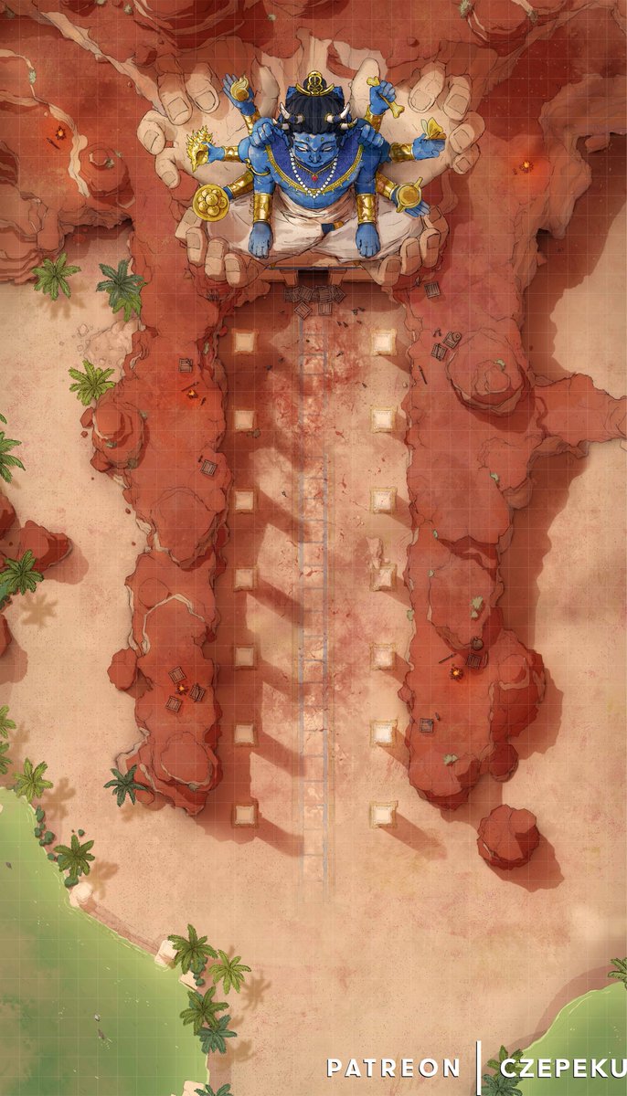 Hi everyone!

It's time for #RPGshowcase! Creators and DMs, show us something you're proud of that's RPG related.

Also, as it's just been #FreeRPGDay2022 we wanted to give you all a free selection of our battlemaps! Here are a few previews and we'll post the link below!