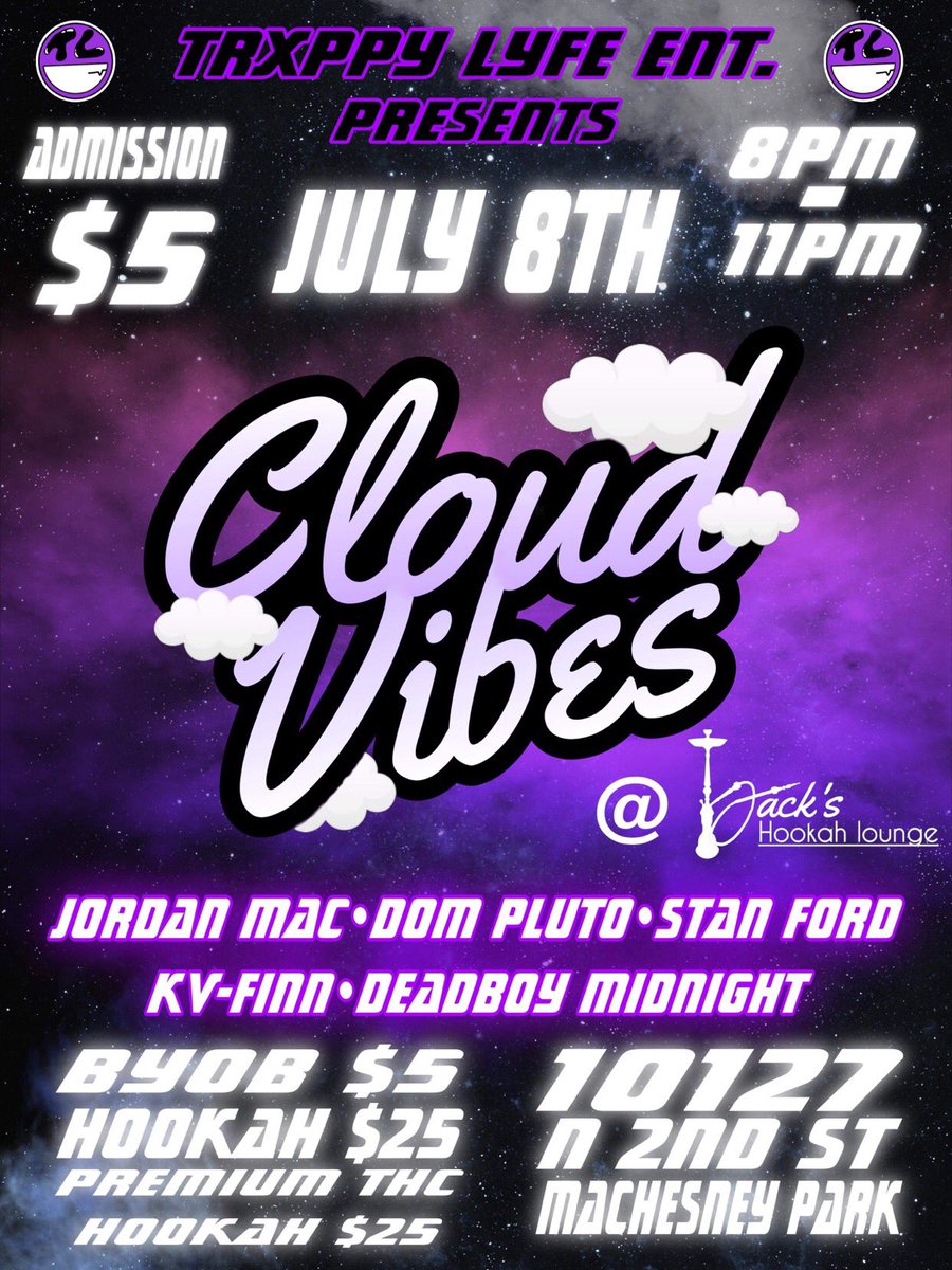 DeadBoyMidnight's tweet image. July 8th.
#CloudVibes☁️