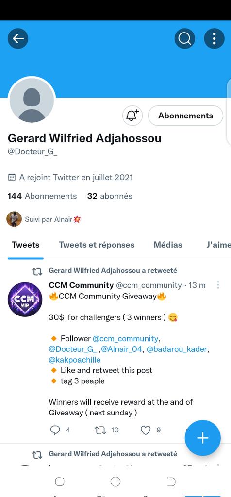 BAdougoui's tweet photo. @ccm_community @Docteur_G_ @Alnair_04 @badarou_kader @kakpoachille J'aimerais ajouter les 5 images mais hélas. Voilà https://t.co/R87WHSN0GB