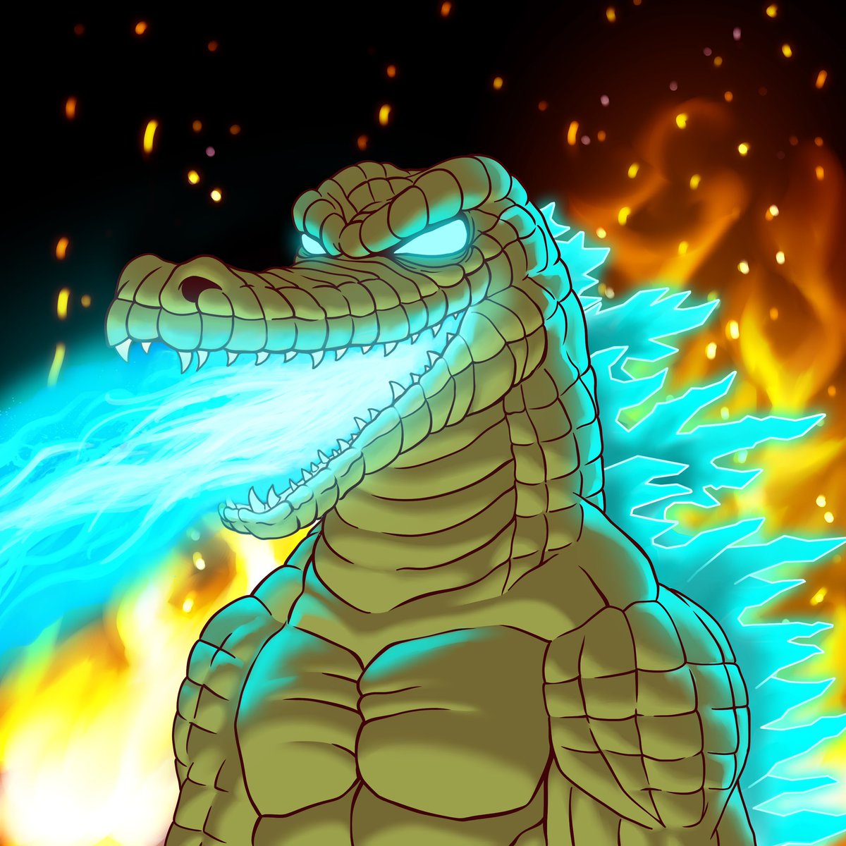 GODZILLA 1/1 🔥🔥🔥

The first 50 PPL to retweet &amp; like this post will be added to the WL! 

Retweet || ✅
Like || ✅ 

We will contact everyone who won!