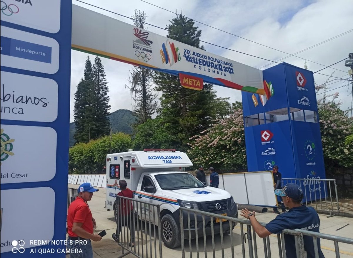 wilmarelopezbe's tweet photo. Para nosotros en la @IPSHUELLASDEPAZ es muy placentero operar con el servicio de emergencias y traslados en los @JBolivarianos22 que se realizan en nuestra bella ciudad de @Valledupar cumplimos con nuestro deber social en pro del deporte Boliavariano. https://t.co/GCnMyjfD6h