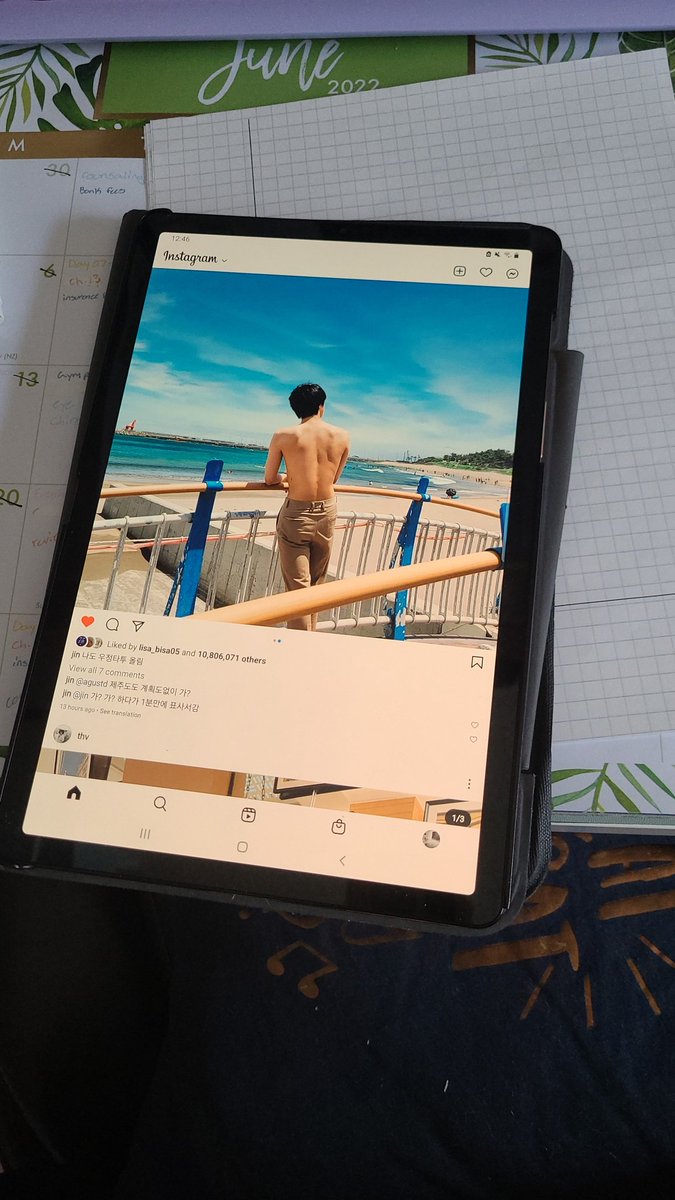 Yoongi4ev's tweet photo. When did they say their shirts were tired too! 😫 my life can not go one if this keeps up 🥴😍💜👀
#BTSARMY #shirtlessbts #BTSJIN #BTS_twt https://t.co/X63RSrvRcn