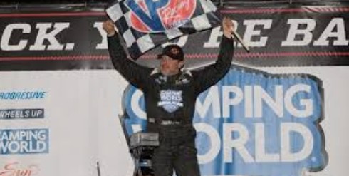 SRXRacingHub's tweet photo. Congratulations, Boss. Great job at South Boston last night! https://t.co/9RnzNUj9n5