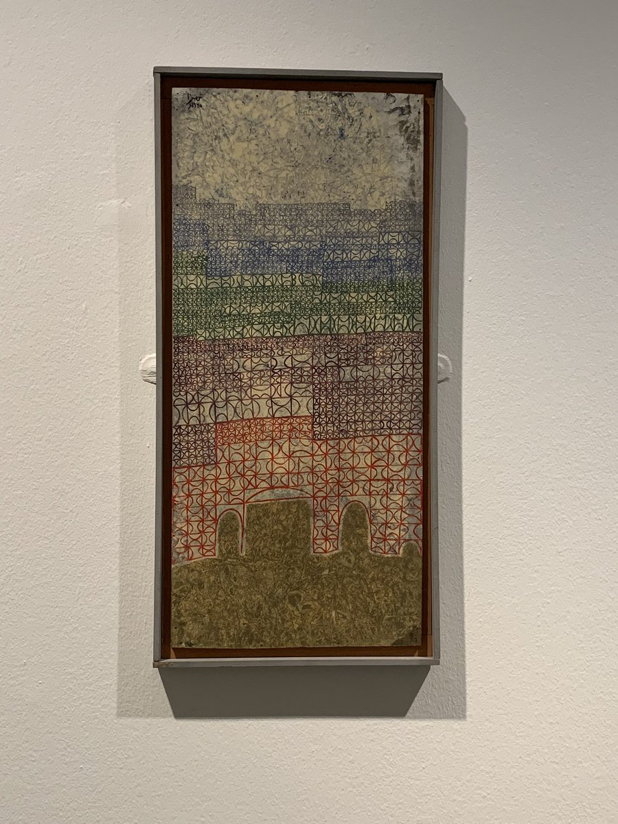 lawyerlurker's tweet photo. @bombaywalee Just saw his work at the @BarbicanCentre’s #PostwarModern - New Art in Britain show. Loved it. https://t.co/5Bha5ijAgg