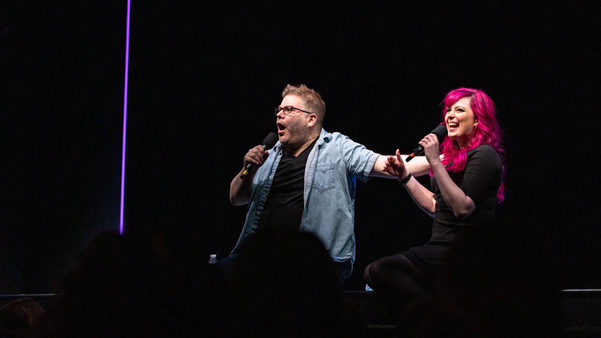 TrueCrimeObsess's tweet photo. FAM!!! There are still a few tickets left for #TCOLive in London on July 22!!! Don't miss your chance to see these two models onstage, live and in-person @cadoganhall. π·: @Rebecca_Mich https://t.co/XhvlXnDtCL