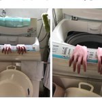 うわっ!思わず悲鳴を上げるくらい怖いこちらの画像!洗濯機の貞子？!