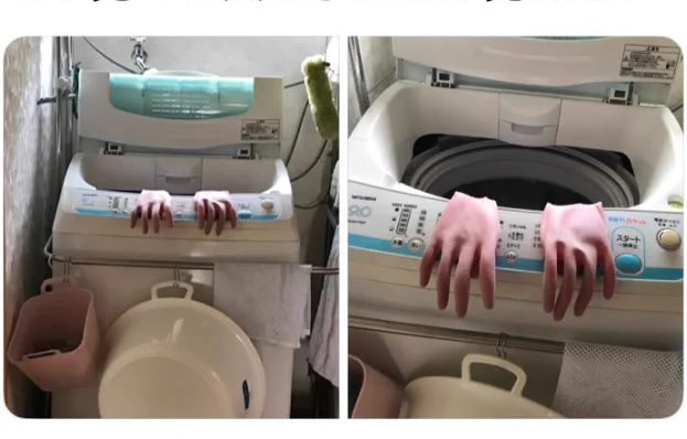 うわっ！！思わず悲鳴を上げるくらい怖いこちらの画像！洗濯機の貞子？！