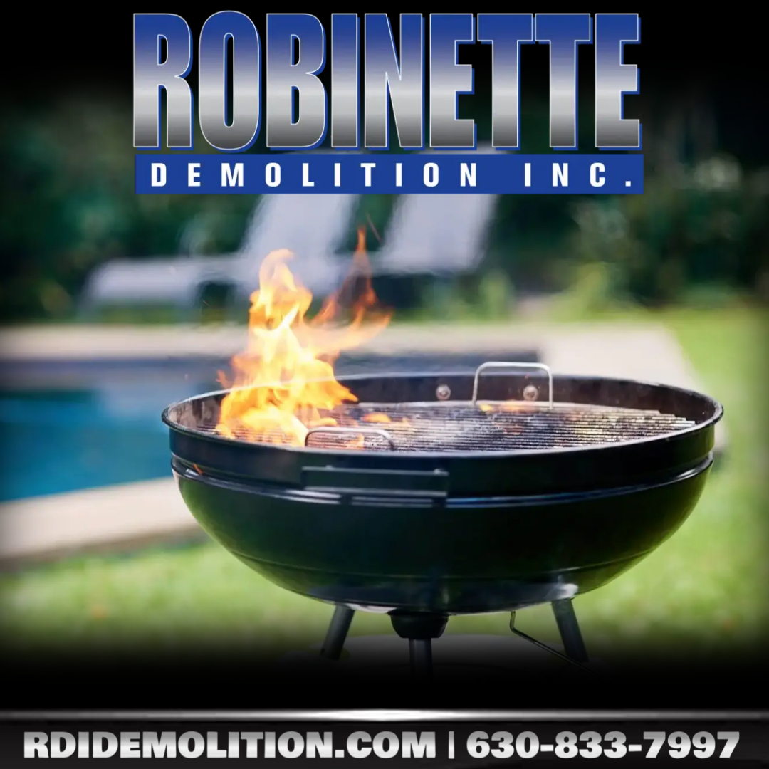 RobinetteDemo1's tweet image. Planning to grill out this weekend? Be wary of fire danger when grilling and cooking outdoors.🔥 
Never leave any fire unattended, including BBQ pits. A little extra care can go a long way! 🧯From all of us at Robinette, have a safe holiday weekend.
rdidemolition.com