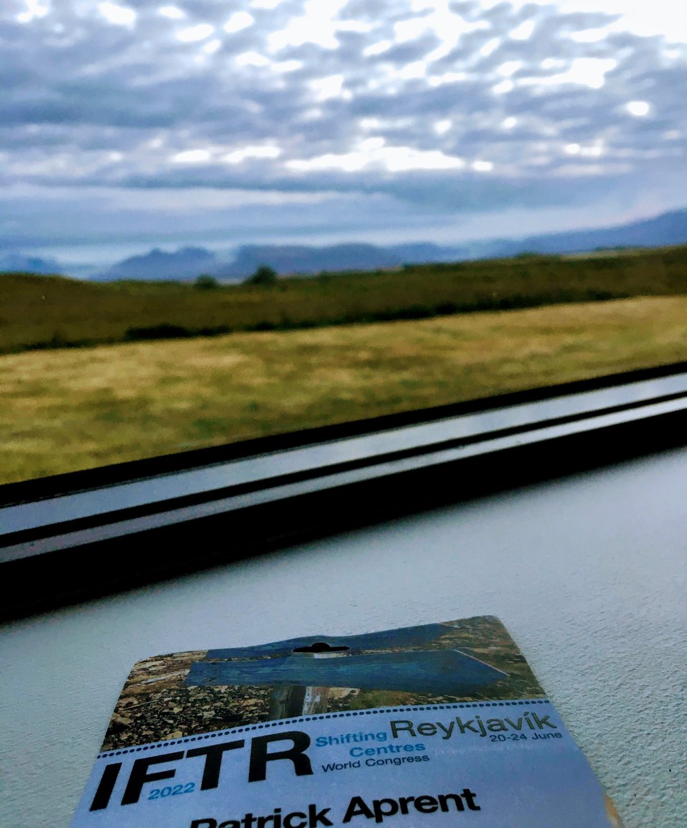 Great experience to have been part of this years #IFTR2022 conference, presenting our research on female theatre managers of the late Habsburg Monarchy (with <a href="/mgrtbrgr/">Magret Berger</a>).
..now exploring wonderful Iceland!