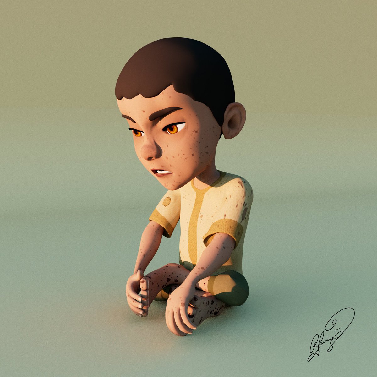 rohan_soh's tweet photo. Young Babu
-
-
-
#destiny 
Character Introduce

#3dmaya #maya3d #3dmodeling #3dmodel #maya #mayacommunity #blender3d #3drenders #illustrator #illustration #photoshop #substancepainter #cinema4d #3ddesign #animation #3danimation #3dmax #arnold #3dlight #pose #character #Character https://t.co/Fi2r55Lqzo