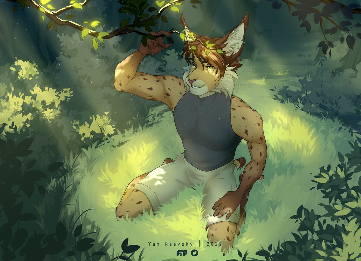 Sryer3's tweet photo. Hi, I'm Sryer! (Not my real name, don't worry.)

I wear the face of a handsome, warm lynx 'round here. Though I'm more active on FA and F-List, but I'm all too happy to speak anywhere! Whether it's art, life, or whatever else you've in mind, I'm happy to lend a long, tufted ear! https://t.co/4XigXkau9s