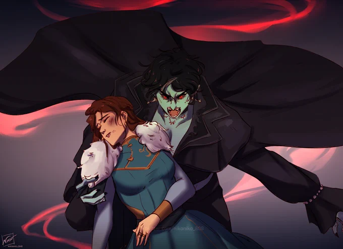 POV you pissed off the wrong vampire 