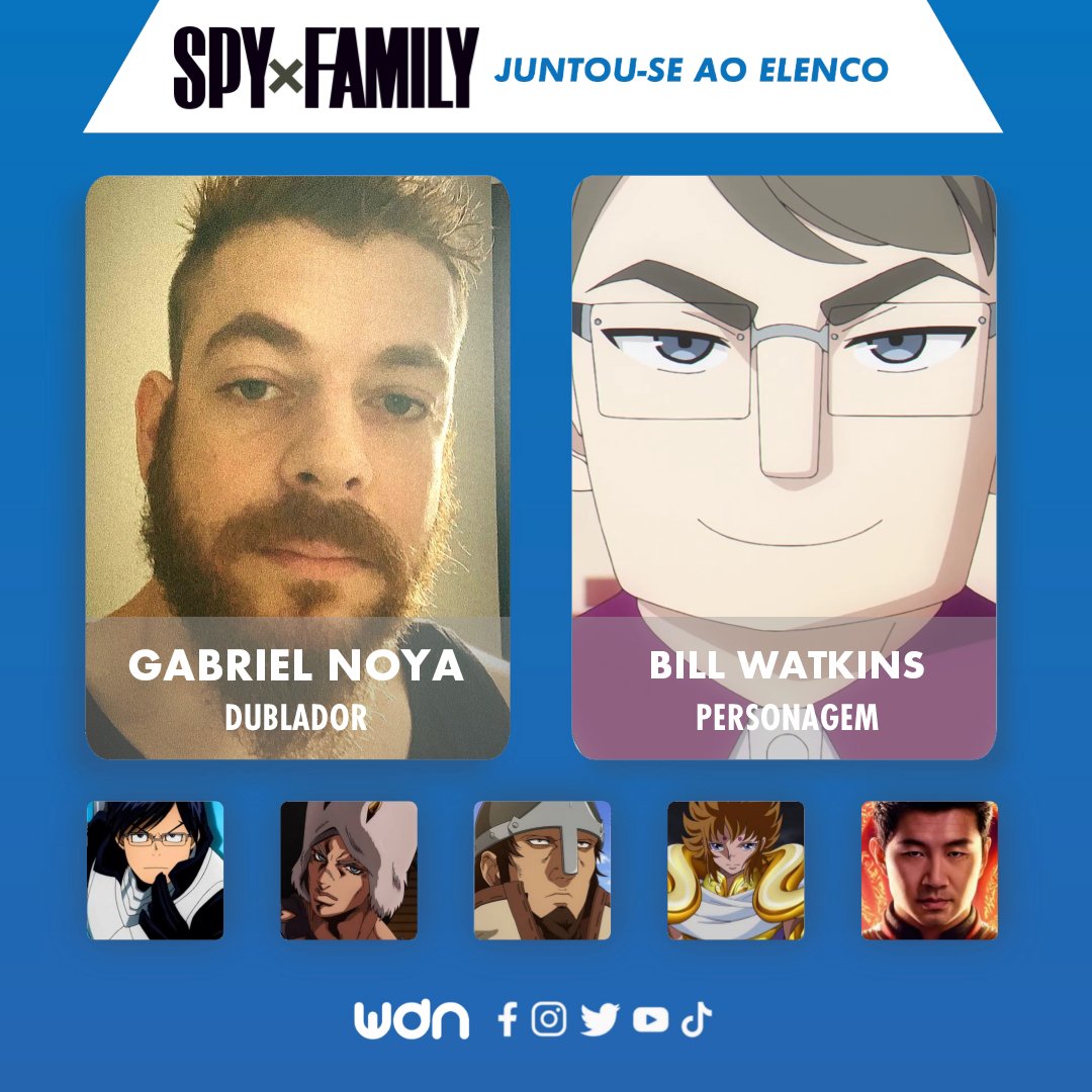 dubladores de spy x famíly