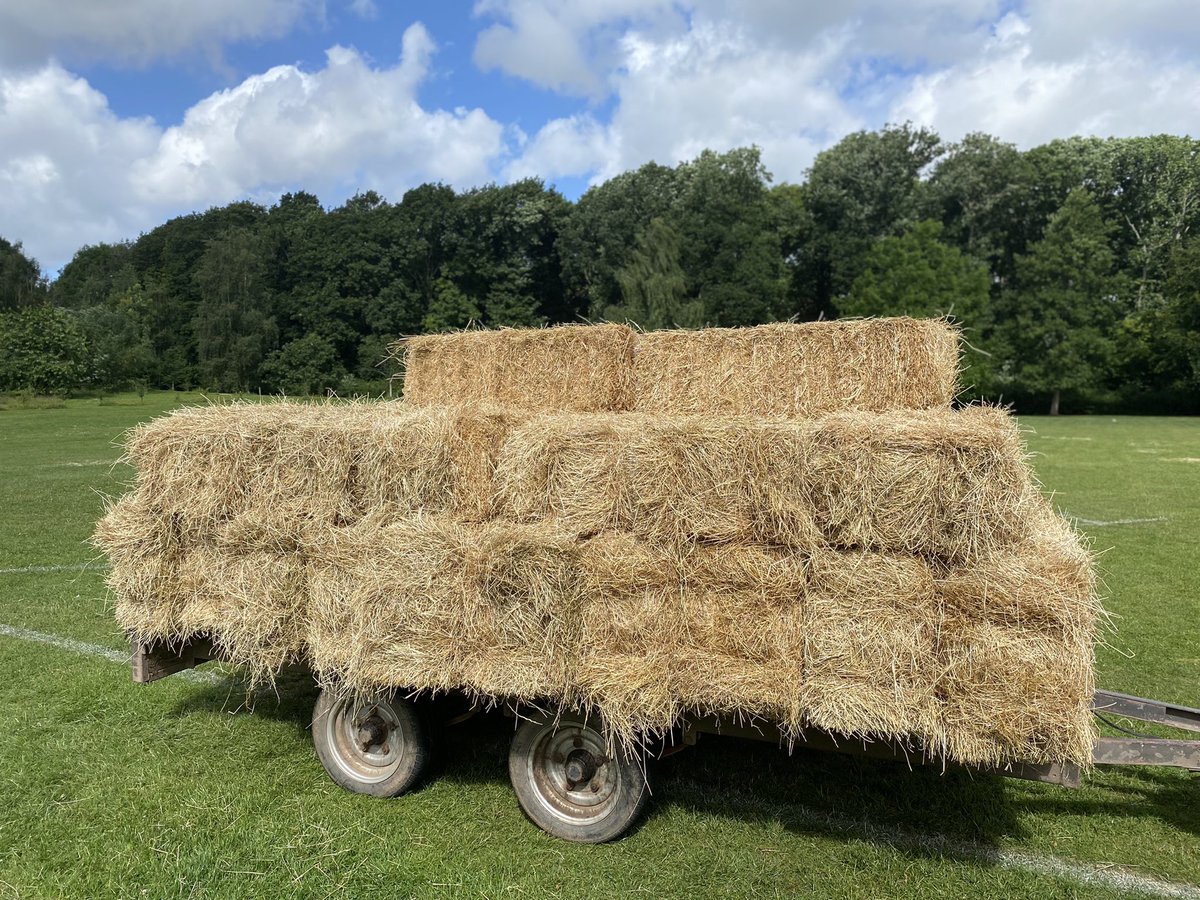 x34 bales of good quality Ryegrass Hay barely used at Gorsley Goffs School Fete yesterday. Will donate all sales to <a href="/GPtfa/">Gorsley Goffs Primary School PTFA</a> - sold in one lot, £110 highest bid so far - closes 20:00 tomorrow. All in aid of Gorsley Goffs Primary School so bid generously!