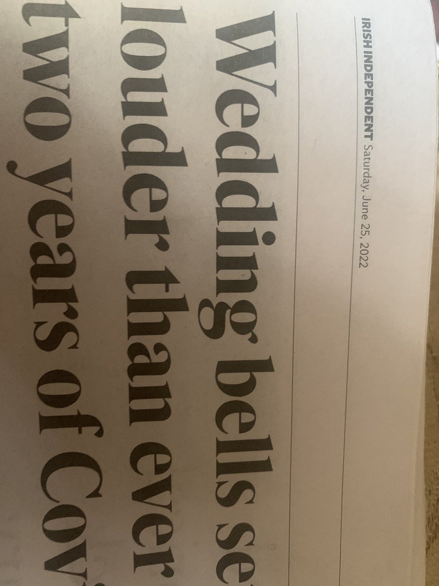 DaraghDoyle's tweet photo. Featured in Saturdays Irish Independent! https://t.co/4yHqdGxuCT