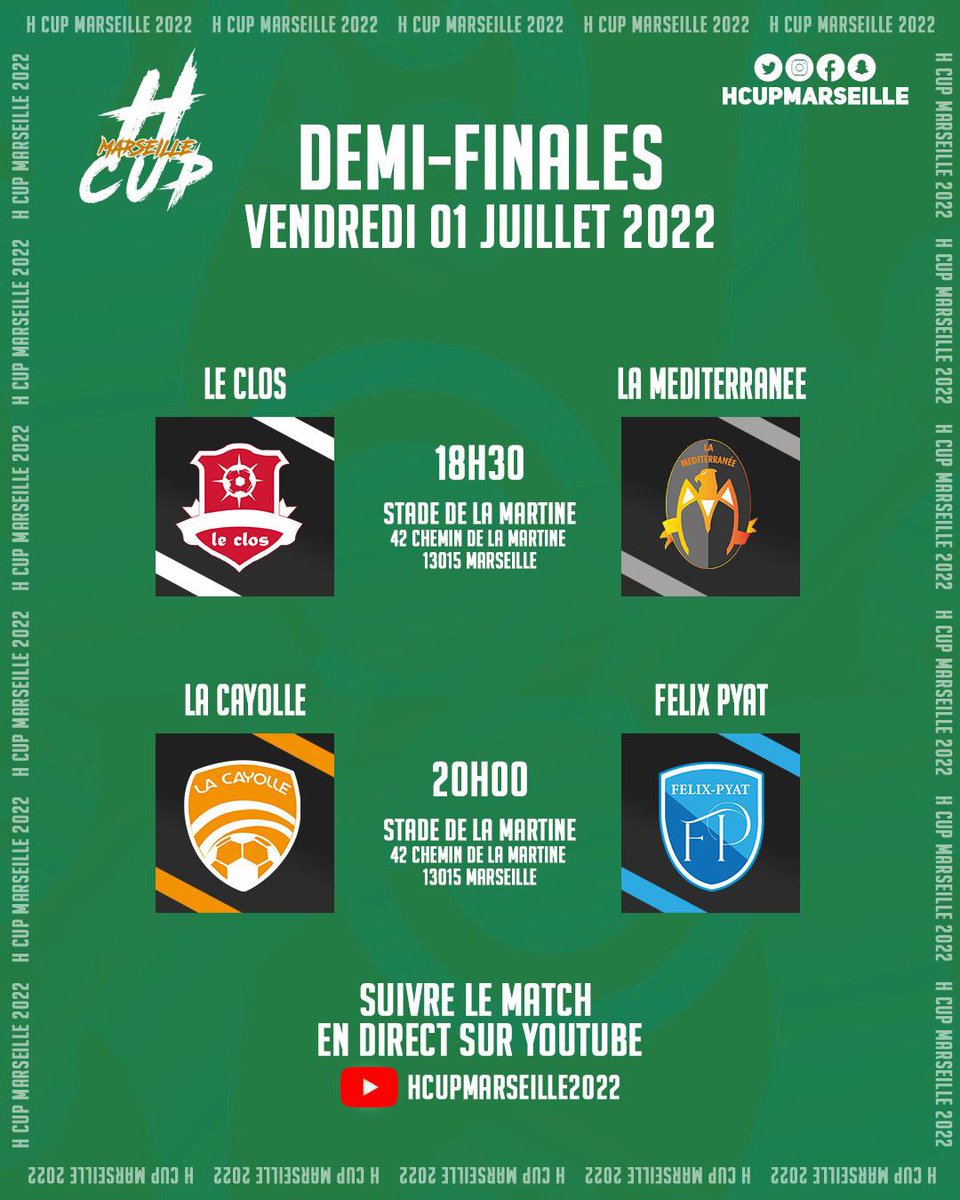 Les joueurs ont eu plus d’une semaine pour se reposer. Ils seront frais, déterminés, prêts à nous offrir un magnifique spectacle.

Rendez-vous au stade la Martine ! 🔥